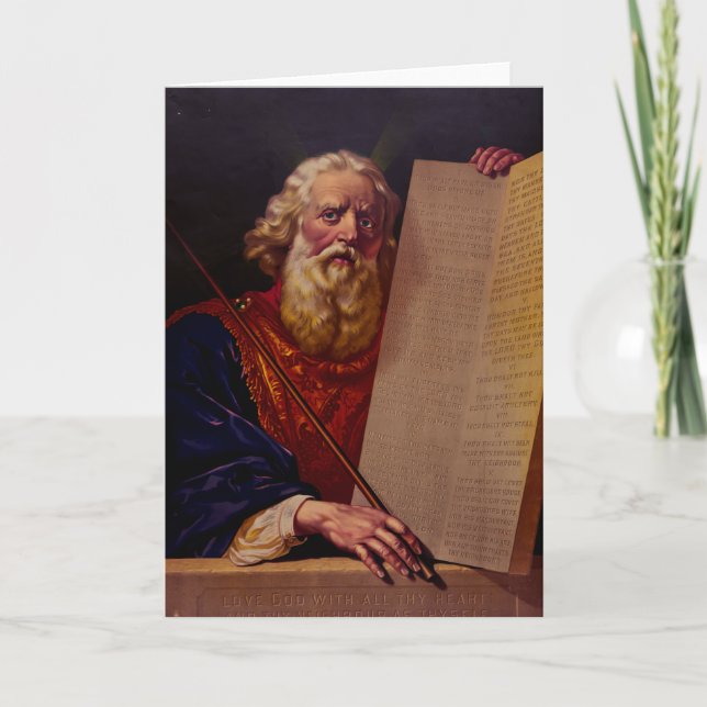 Carte Prophet Moses on Mount Sinai – High-Fidelity Epic  (Devant)