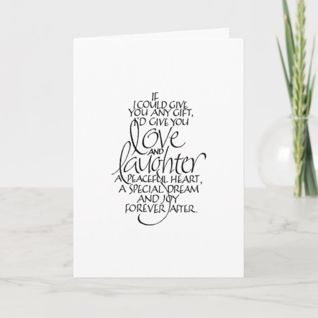 CARTE ****PROPOSER LE MARIAGE***** À L'AMOUR DE MA VIE (Devant)
