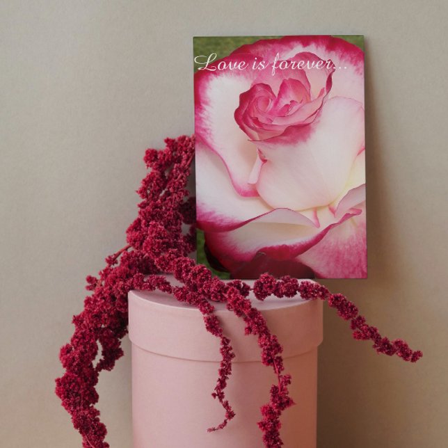 Carte Proposition de mariage personnalisé rose et rose b (In Situ)