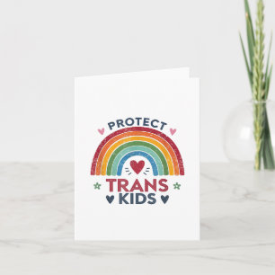 Carte Protéger les enfants trans soutenir les jeunes hom