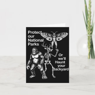 Carte Protéger les parcs nationaux ou hanter la cour arr