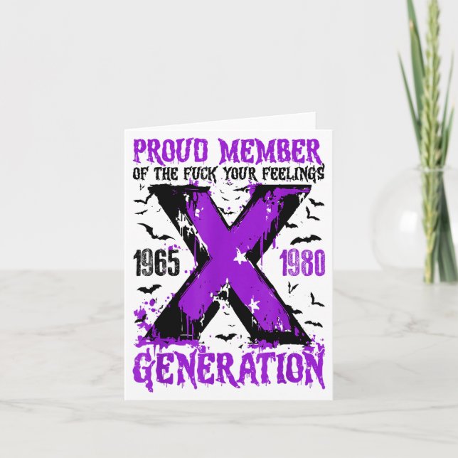 Carte Proud Member X Generation For Your Feelings Hallow (Devant)