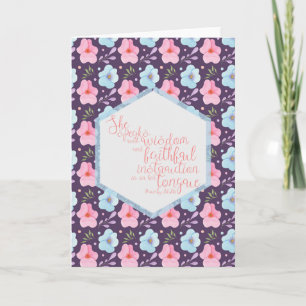 Carte Proverbes 31:26