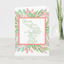 Carte Proverbes 31:30