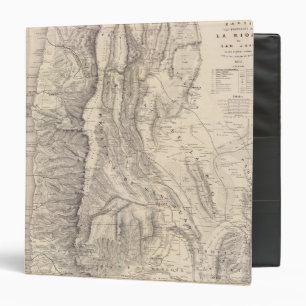 Carte, provinces de La Rioja San Juan Binder