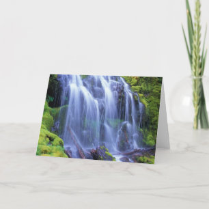 Carte Proxy Falls dans les montagnes centrales de la cha