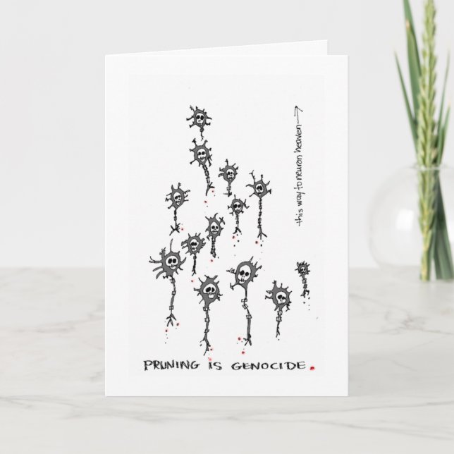 Carte Pruning, c'est du génocide ! (Devant)