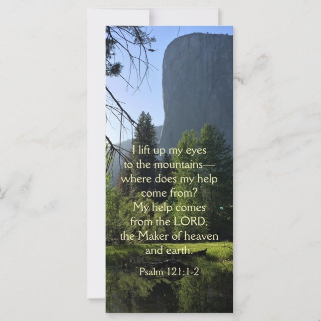Carte Psalm du parc national Yosemite (Devant)