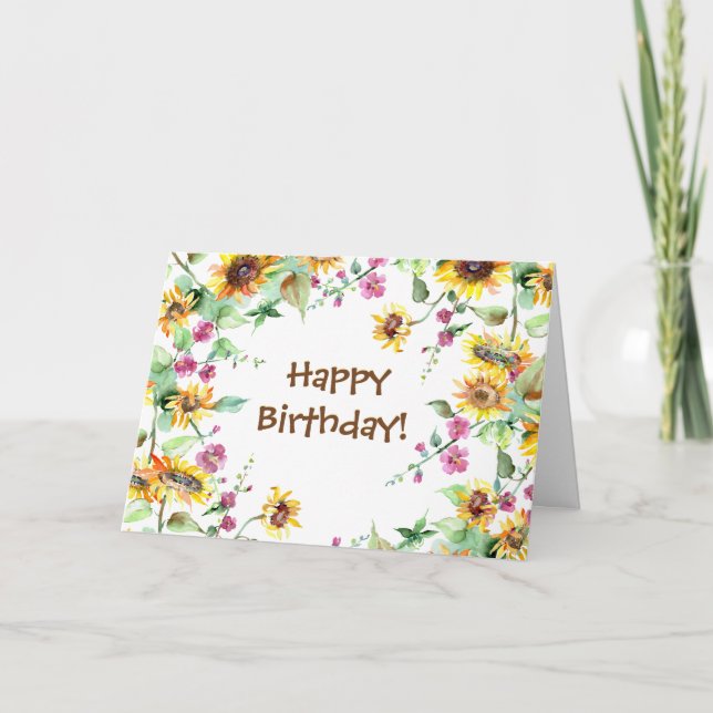 Carte Psaume d'anniversaire 118:24 Le Jour où le Seigneu (Devant)