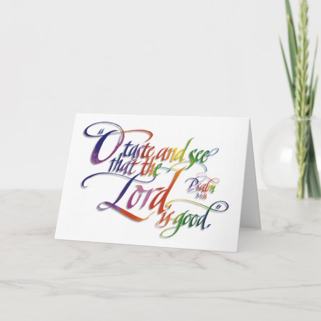 Carte Psaumes (Devant)