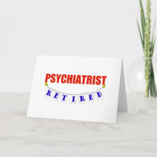 CARTE PSYCHIATRIST RETRAITÉ