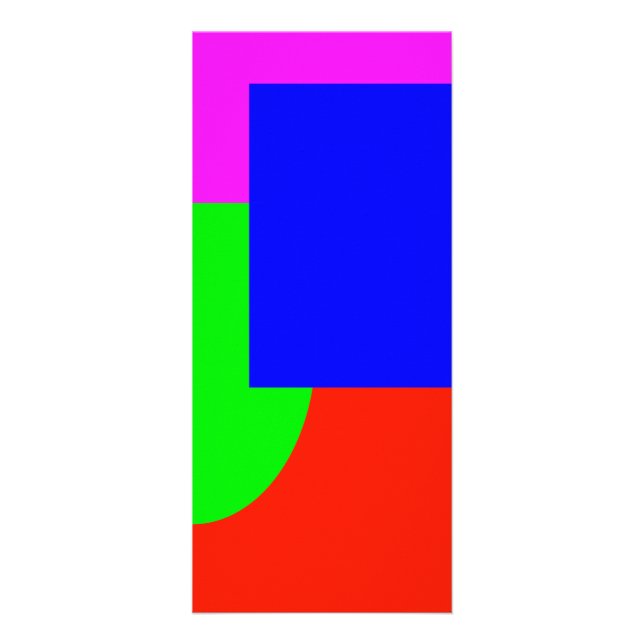 Carte Publicitaire Abstrait (Devant)