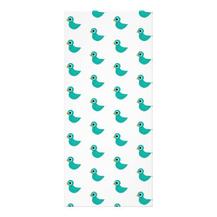 Carte Publicitaire Art de la nature d'oiseau fantaisiste adorable