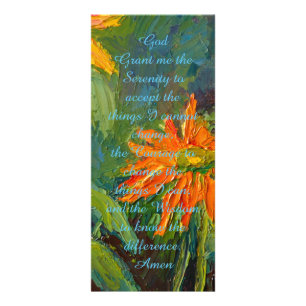 Carte Publicitaire Beautiful Impressionistic Flowers