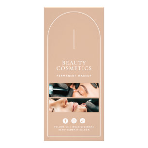 Carte Publicitaire Blush Multi Photo Salon Beauté Business Tarifs