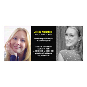 Carte Publicitaire Casque double du panneau noir