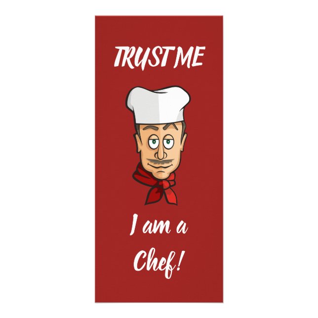 Carte Publicitaire Chef (Devant)