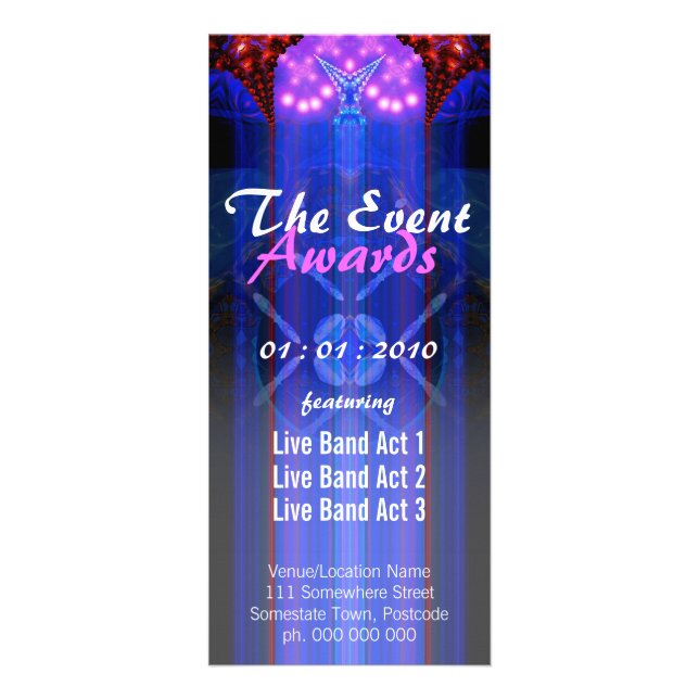 Carte Publicitaire Circulaire des prix spéciaux (Devant)