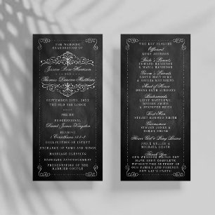 Carte Publicitaire Collection de Mariages de tableau de bord - Progra