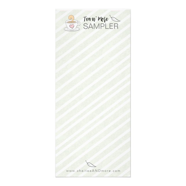 Carte Publicitaire Créer un exemple de produit (Devant)