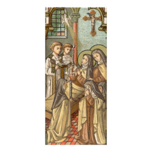 Carte Publicitaire Décès de Sainte Thérèse d'Avila (SAU 28)