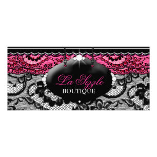 Carte Publicitaire Dentelle de 311 Lace De Luxe Pink