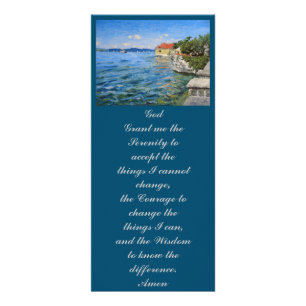 Carte Publicitaire Dieu donne-moi la Sérénité d'accepter les choses