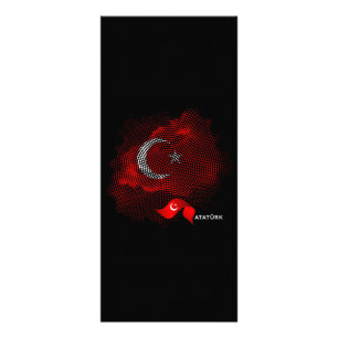 Carte Publicitaire Drapeau de la Turquie