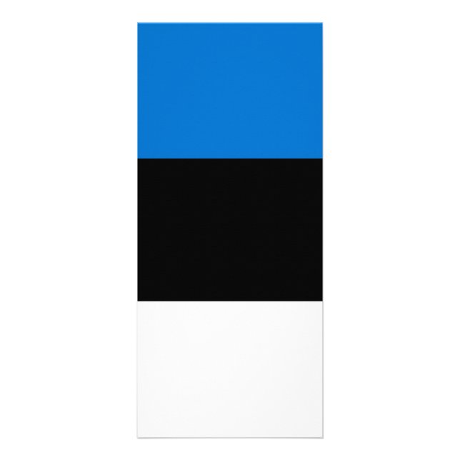 Carte Publicitaire Drapeau de l'Estonie (Devant)