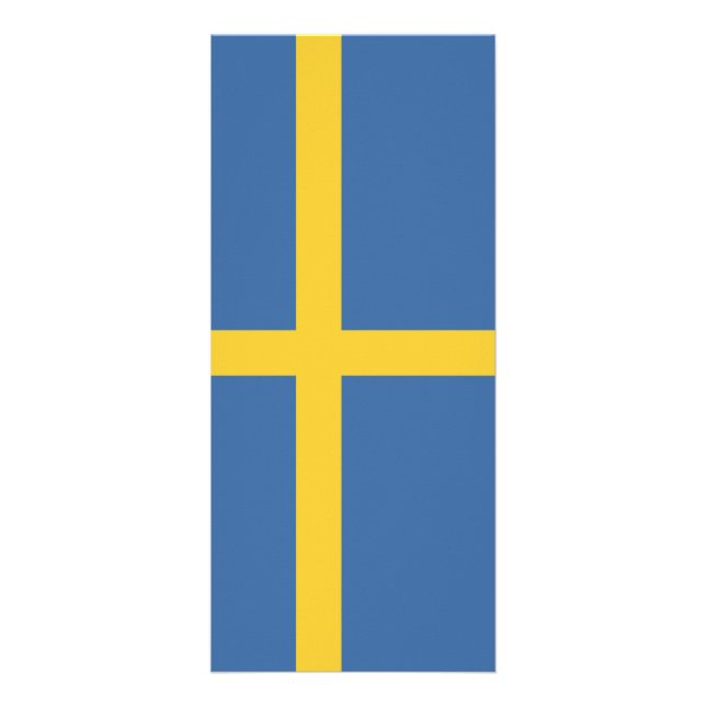 Carte Publicitaire Drapeau suédois (Devant)