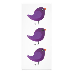 Carte Publicitaire Enfants mignonette birdy