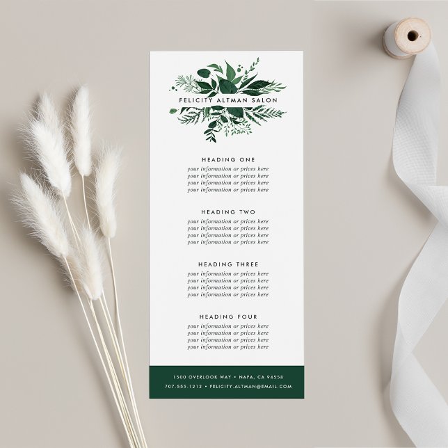 Carte Publicitaire Forêt sauvage | Services ou tarif (Créateur téléchargé)