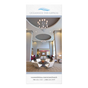 Carte Publicitaire Hôtel élégant