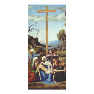 Carte Publicitaire La Déposition de Jésus-Christ Iconographie Sacrée