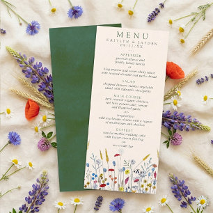 Carte Publicitaire La Suite de Mariage Prairie de Fleurs Sauvages - C