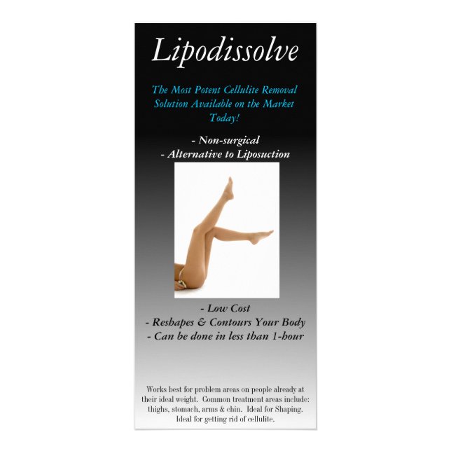 Carte Publicitaire Lipodissolve1, Lipodissolve, le ce le plus (Devant)