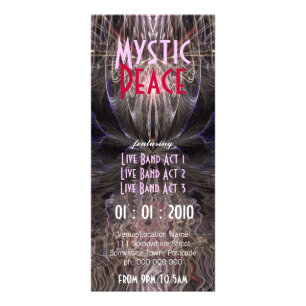 Carte Publicitaire Mystic Peace #02 Event Flyer
