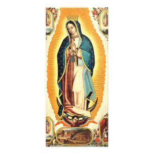 Carte Publicitaire Notre-Dame de Guadalupe Radiant Art