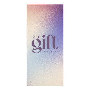 Carte Publicitaire Parties scintillant Rose or Elégant certificat cad