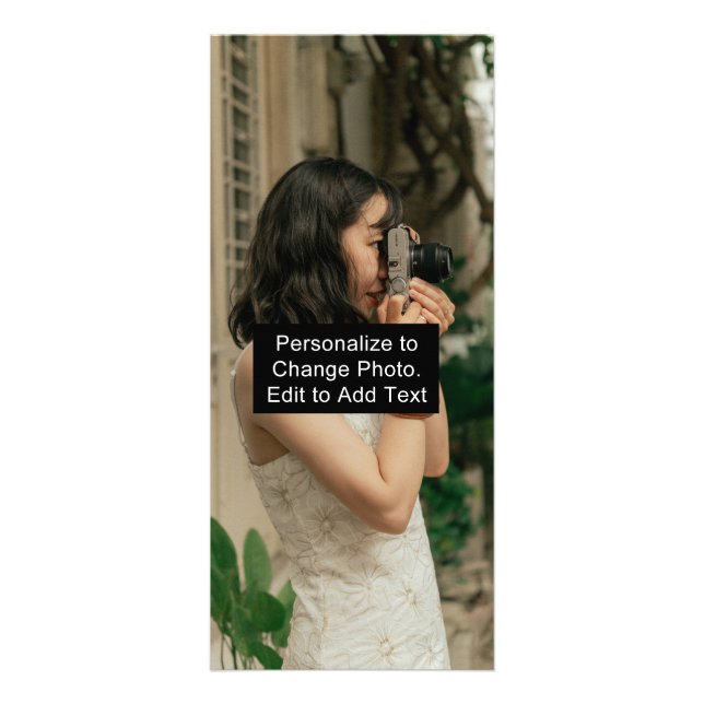 Carte Publicitaire Photo personnalisée Artwork Business Promotion (Devant)