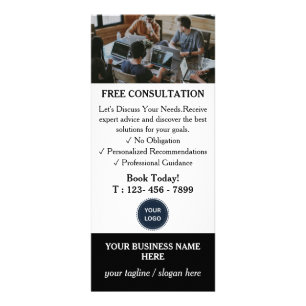 Carte Publicitaire Présentation de l'offre de consultation gratuite s