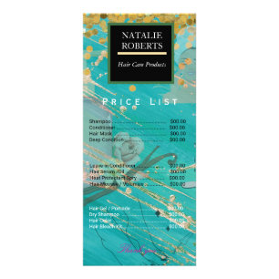 Carte Publicitaire Produits de soins capillaires