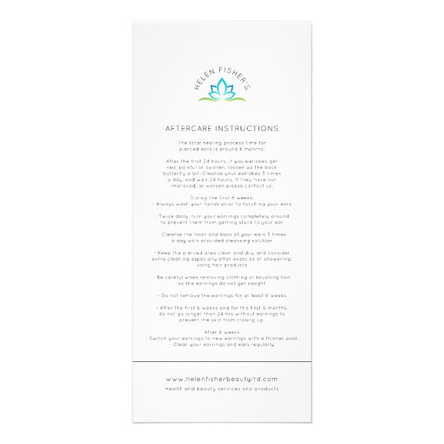 Carte Publicitaire Professionnel personnalisé (Devant)