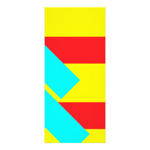 Carte Publicitaire Rectangles