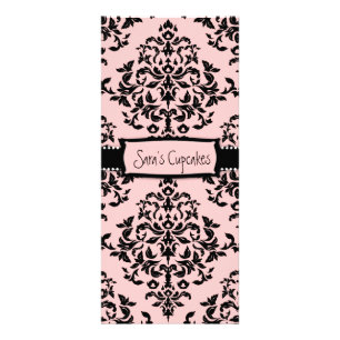 Carte Publicitaire Réglisse rose douce de la cerise sur le gâteau 3