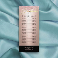 Rose Gold Parties scintillant Drives Salon de chev