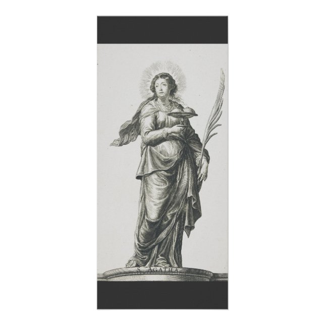 Carte Publicitaire Saint-Agathe de Sicile (Devant)