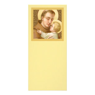 Carte Publicitaire Saint Antoine de Padoue et le Christ Enfant (JM 05