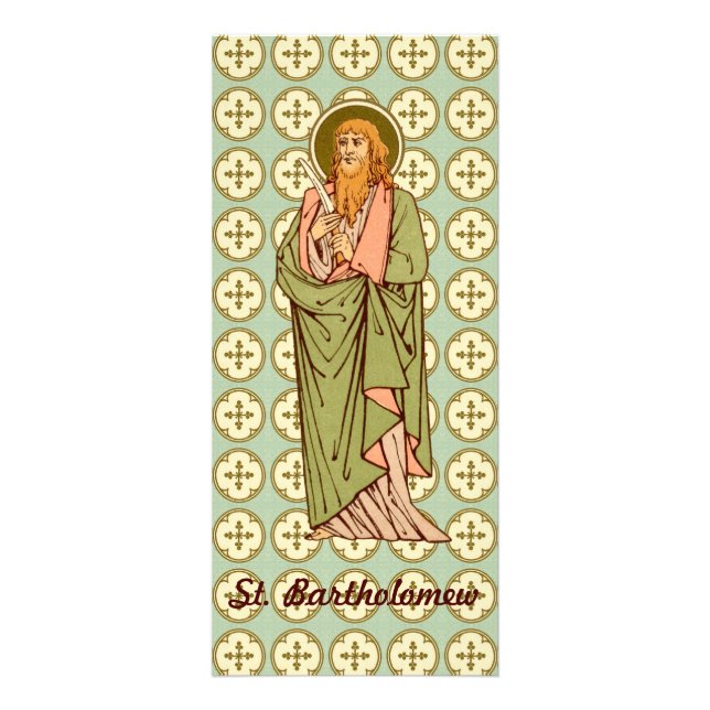 Carte Publicitaire Saint Bartholomée l'Apôtre (RLS 03) (Style 2) (Devant)