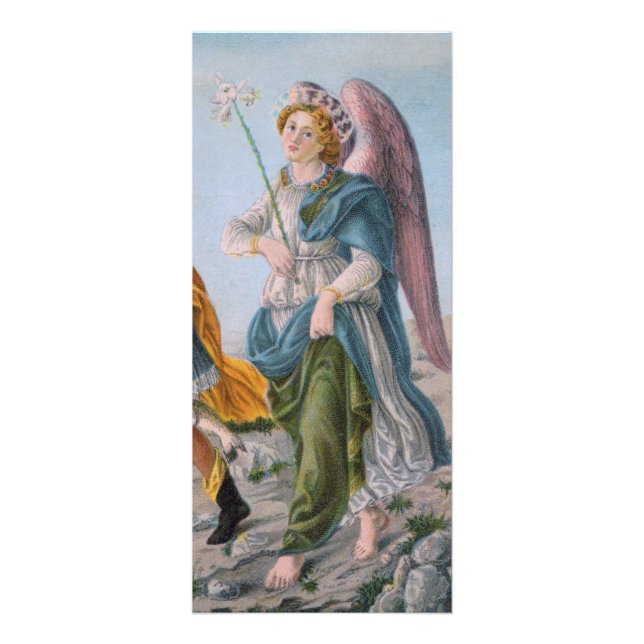Carte Publicitaire Saint Gabriel l'Archange (détail ; M 017) (Devant)
